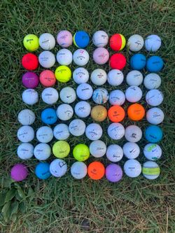 Used golf balls
