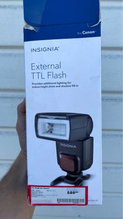 Insignia External Flash for Canon
