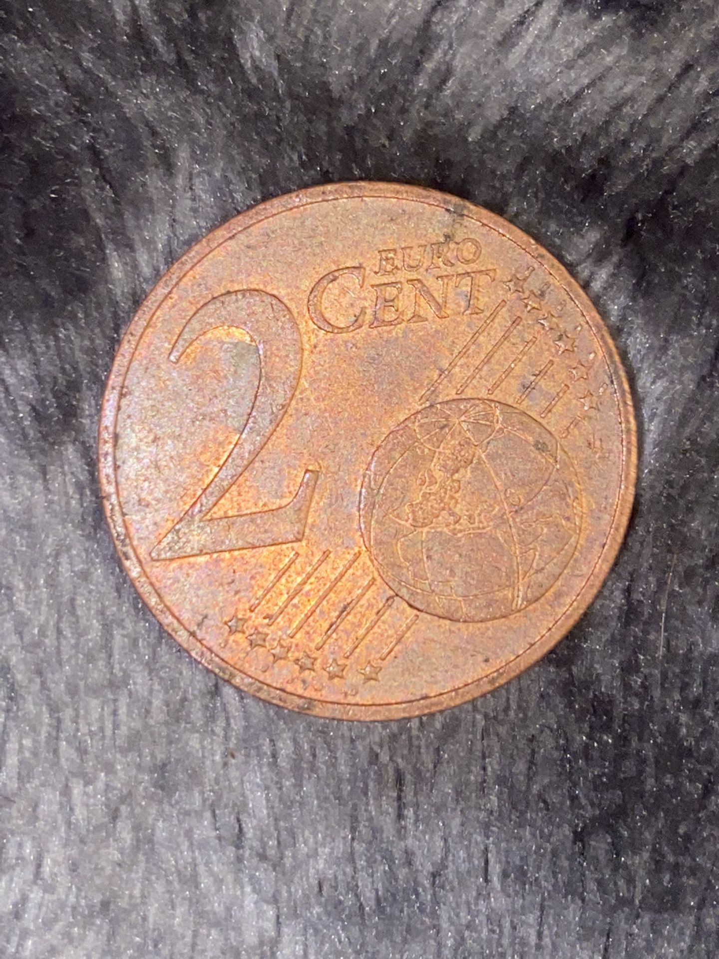 2011 Two Cent Euro Coin 