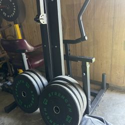 Bench Press Machine Plate Loaded 