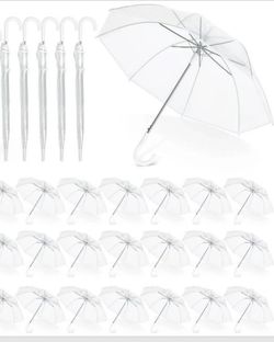 Aodaer Clear Wedding Umbrella#3123LT4