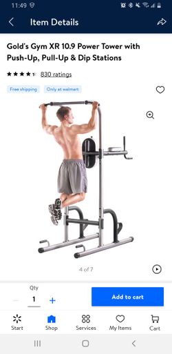 Gold's gym xr cheap 10.9 power tower