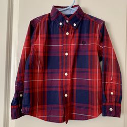 Boys’ Chaps Long Sleeve Woven Shirt 