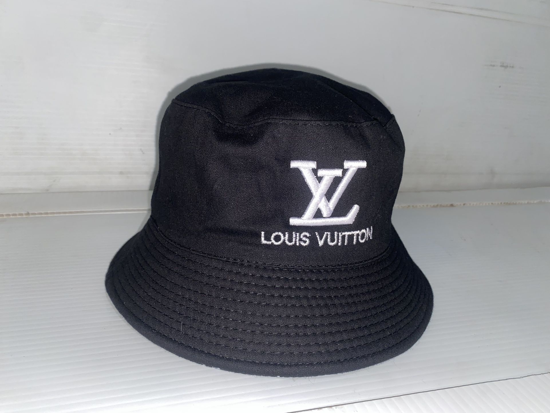 Louis Vuitton Reversible Bucket Hat (Black and White)