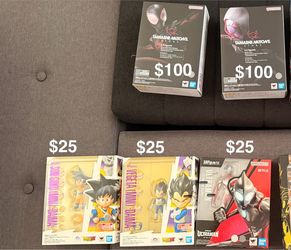 SH Figuarts lot