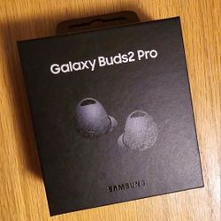 Brand New Samsung Galaxy Buds2 Pro, Graphite. 
$120