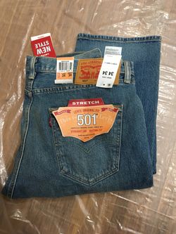 New with Tags - 501 Levi’s straight Leg.