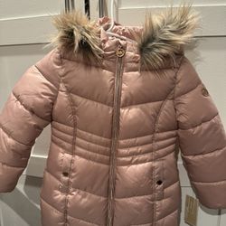 Michael Kors Girls Puffer Jacket Calvin Klein Size 5/6 BRAND NEW