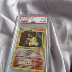 charizard PSA 10 Pokemon 1999 1st Edition New