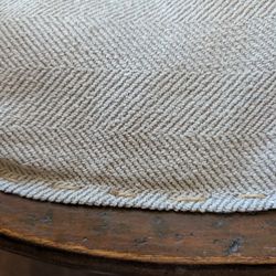 Hand Reupholstered Vintage Rocking Chair