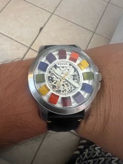 Not free Fossil Skeleton Automatic Watch Multicolor