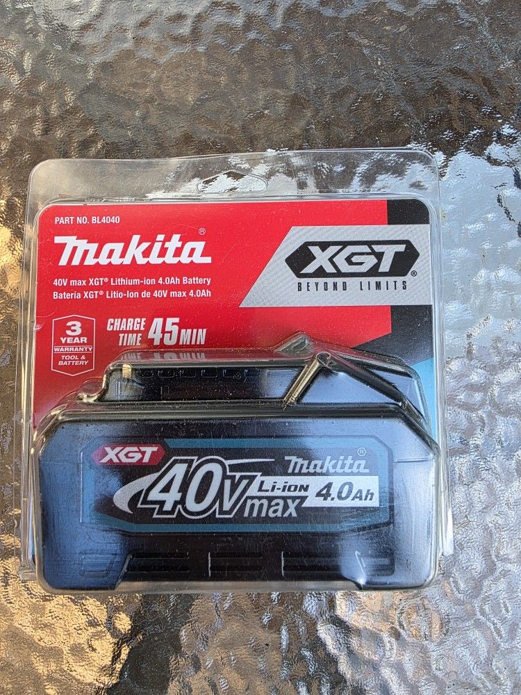 Makita Xgt 40v Battery