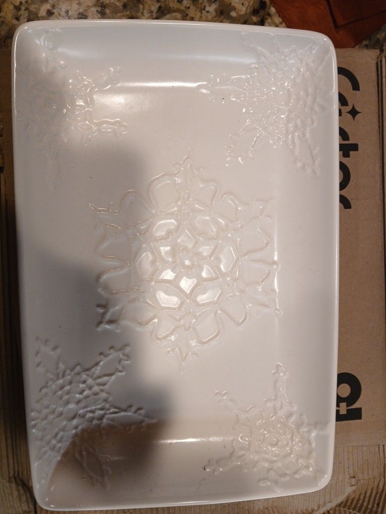 Cypress Home Snowflake Ceremic