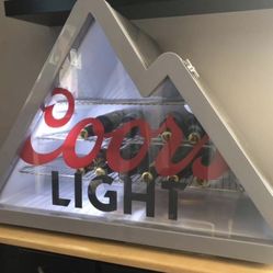 Coors Light Mountain Fridge