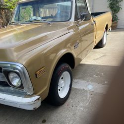 1971  Chevy C10  Long Bed.  