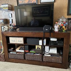Beautiful wood TV stand/cabinet