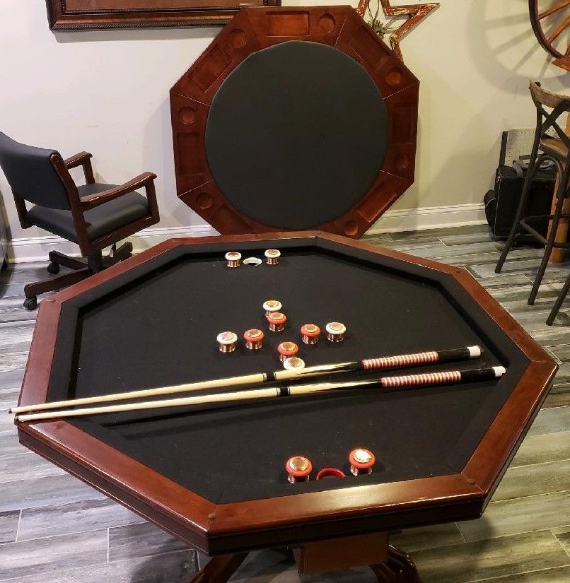 Poker table w/chairs