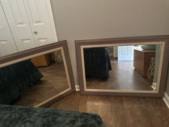 Mirror (set of two but will sell individually)