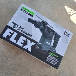 Flex 24v 1" SDS Plus Rotary Hammer Drill FX1551A [TOOL ONLY]...NUEVO_NEW~$250 FIJO_FIRM