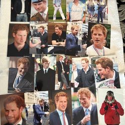 Prince Harry 20 (Second Set Free) rare photographs, all 4 x 6