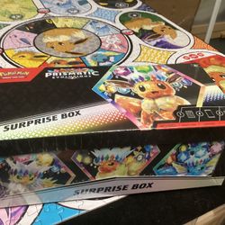 🐲🐉Pokémon Prismatic Surprise Box SEALED Brand New🔥we Also Have Brand New UPC’s and ETB’s For Prismatic‼️🔥🔥🔥