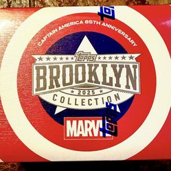 2026 TOPPS MARVEL BROOKLYN COLLECTION CAPTAIN AMERICA HOBBY BOX