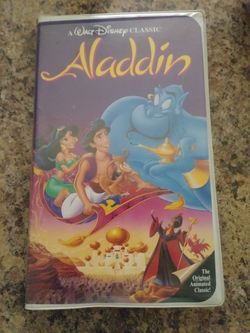 Original Aladdin VHS (black diamond)