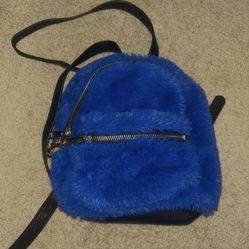 Mini Blue Backpack