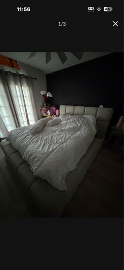Queen bed frame