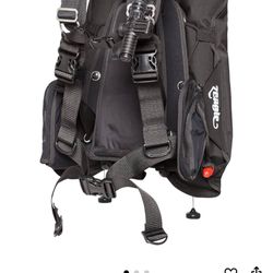 Lightly used Zeagle Express Tech BCD With Ripcord Weights