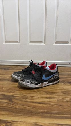 Air Jordan Legacy 312 Low "Chicago Flag" Black/Red/Blue - Size 6Y boys/Women’s size 7-7.5 (Style: CD9054-004)