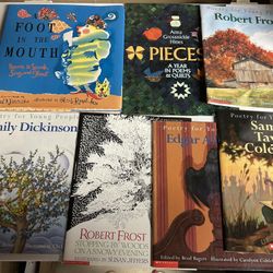 Poetry books for kids bundle of 7 