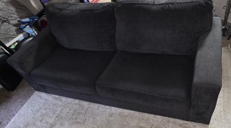 Black sofa