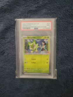 2024 Pokemon Sprigatito Grand Adventure Collection Psa 9