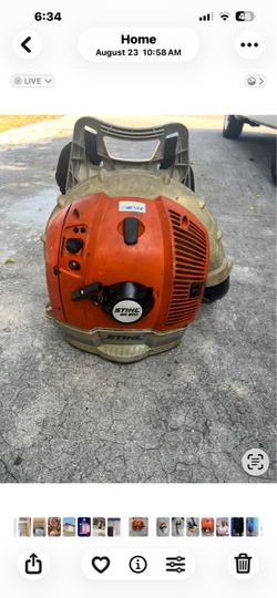 Stihl blower backpack br600 work great