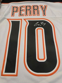 Corey Perry Signed Auto Anaheim Ducks Jersey Size XL