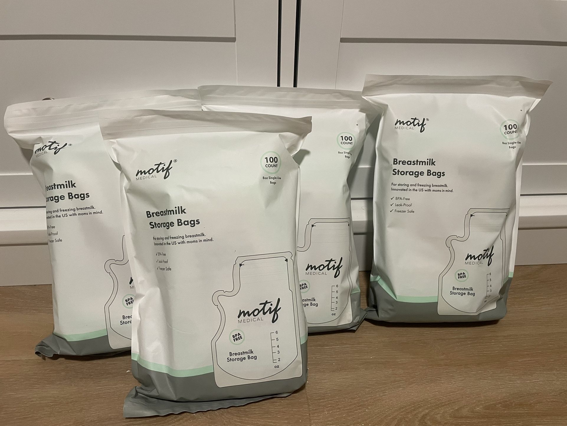 400 Storage Breast Milk Bags