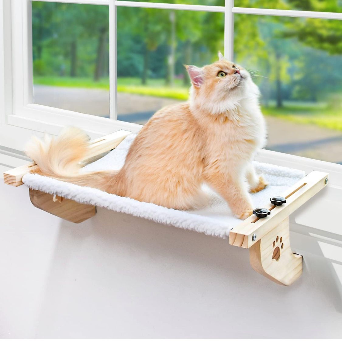 New In Box Pet Cat Window Perch Heavy Duty 