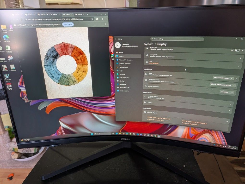 Samsung Curved Gaming Monitor 32"
