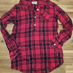 Cherokee Girls Plaid Shirt