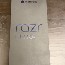 New Razr Ultra 2025 Factory Sealed