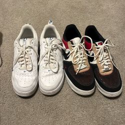 2 Pairs Of Air Force 1s 