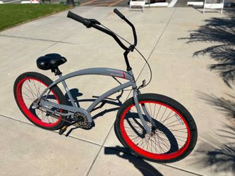 Skullxbones 3 speed beach cruiser