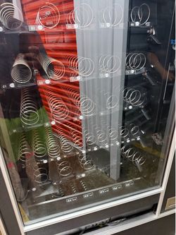 Automatic Products (AP) 6600 series glass-front snack vending machine.