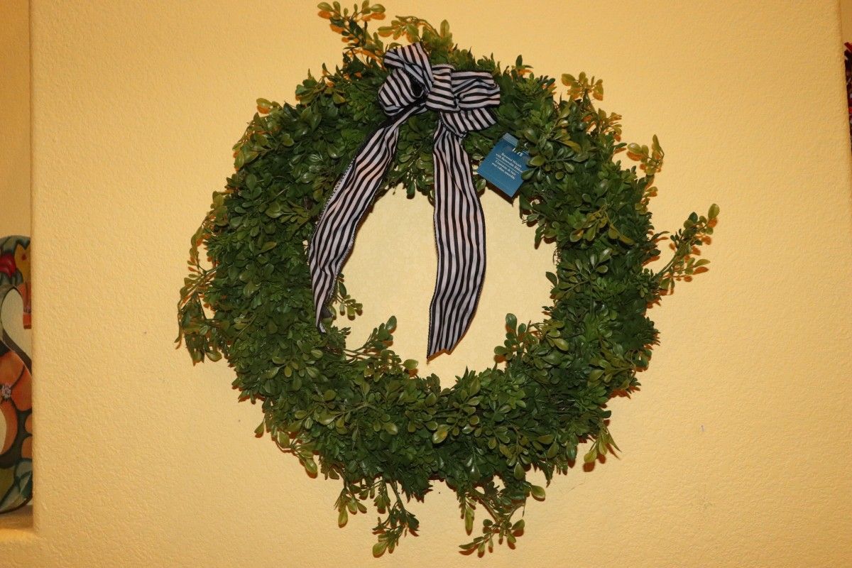 Boxwood Wreath - new