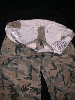 Camouflage Levi Cargos