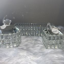 Crystal Candle Holder 