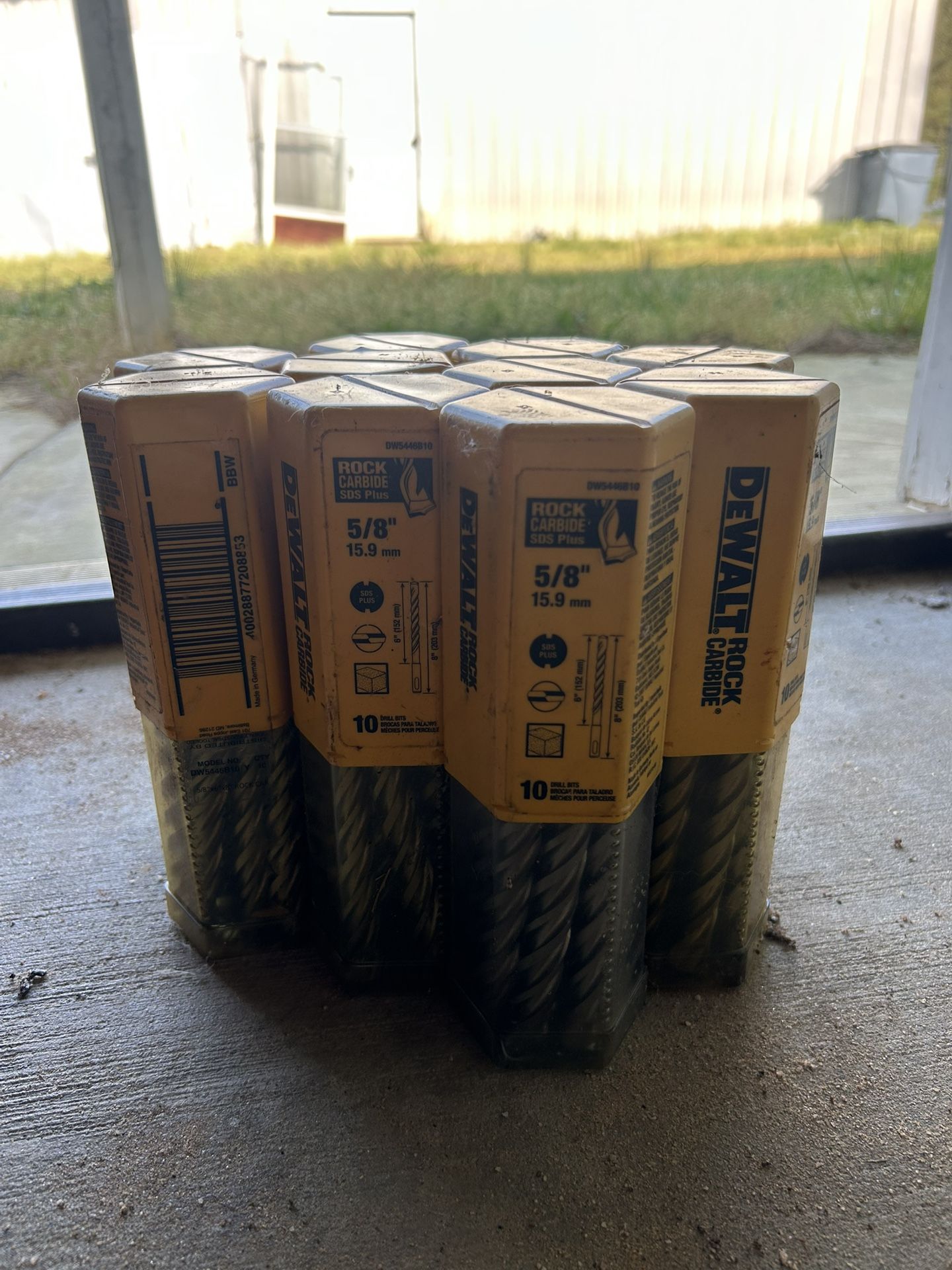 Dewalt 5/8 SDS Masonry Bits