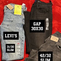 Levi And Gap Jeans 