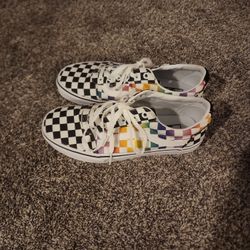 Vans Rainbow Check 